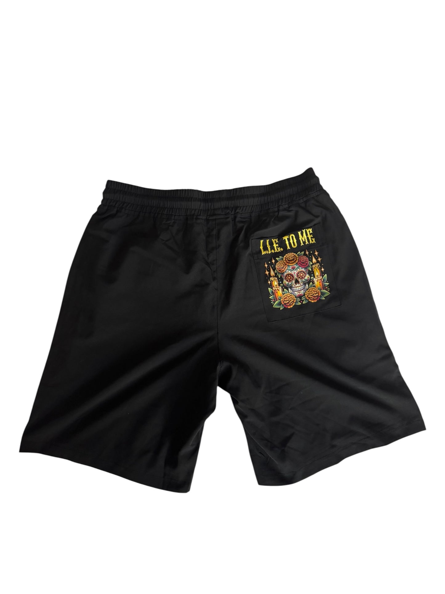 DAY OF THE DEAD SHORTS WOMENS